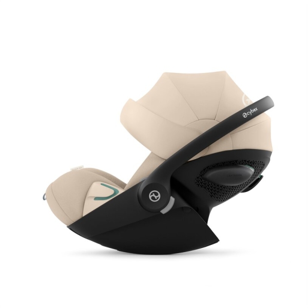 CYBEX Cloud G3 Plus Almond Beige – Seitenansicht in Sitzposition